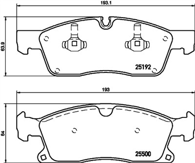 HELLA 8DB 355 019-701 Číslo výrobce: 25192. EAN: 4082300403510.