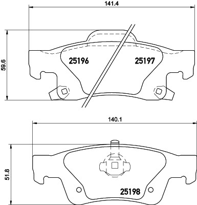 HELLA 8DB 355 020-351 Číslo výrobce: 25196. EAN: 4082300492002.