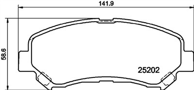 HELLA 8DB 355 015-911 Číslo výrobce: 25202. EAN: 4082300360226.