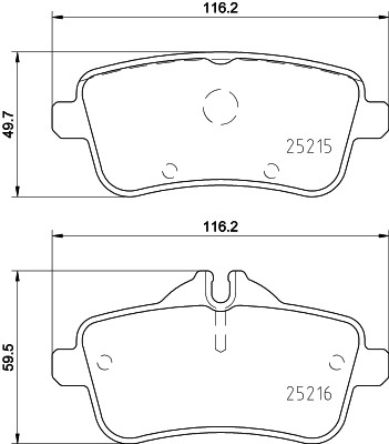 HELLA 8DB 355 020-161 Číslo výrobce: 25215. EAN: 4082300475760.