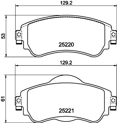 HELLA 8DB 355 015-931 Číslo výrobce: 25220. EAN: 4082300360240.