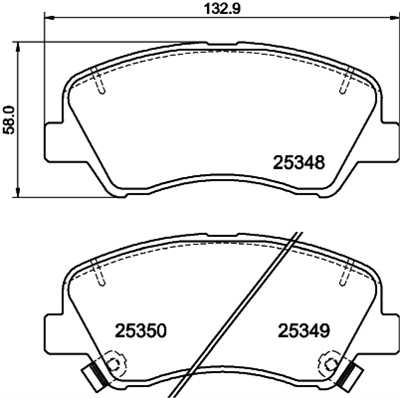 HELLA 8DB 355 020-231 Číslo výrobce: 25348. EAN: 4082300491883.