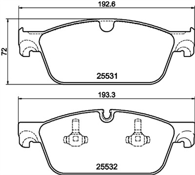 HELLA 8DB 355 020-841 Číslo výrobce: 25531. EAN: 4082300492491.