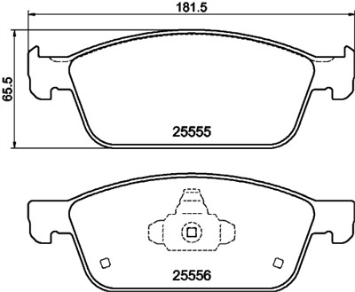 HELLA 8DB 355 025-511 Číslo výrobce: 25555. EAN: 4082300600407.