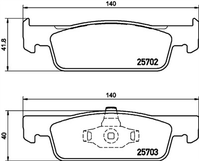 HELLA 8DB 355 020-801 Číslo výrobce: 25702. EAN: 4082300492453.