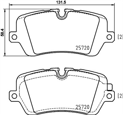 HELLA 8DB 355 020-361 Číslo výrobce: 25720. EAN: 4082300492019.