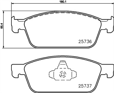 HELLA 8DB 355 020-831 Číslo výrobce: 25736. EAN: 4082300492484.