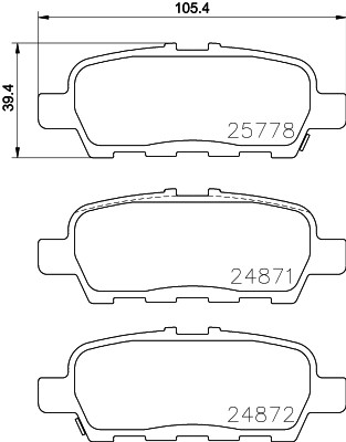 HELLA 8DB 355 020-401 Číslo výrobce: 24871. EAN: 4082300492057.