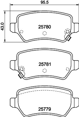 HELLA 8DB 355 040-611 Číslo výrobce: 25779. EAN: 4082300732535.