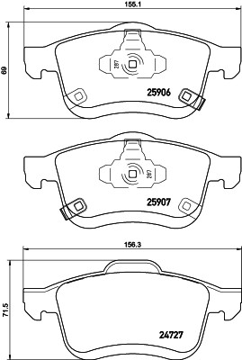 HELLA 8DB 355 021-451 Číslo výrobce: 24727. EAN: 4082300493108.