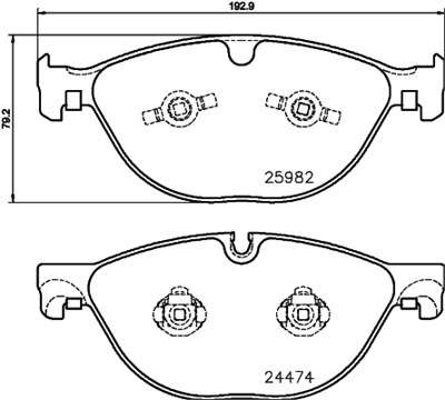 HELLA 8DB 355 021-381 Číslo výrobce: 24474. EAN: 4082300493030.