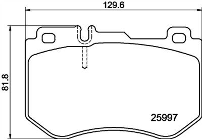 HELLA 8DB 355 021-741 Číslo výrobce: 25997. EAN: 4082300493399.