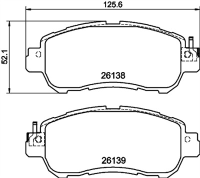 HELLA 8DB 355 040-571 Číslo výrobce: 26138. EAN: 4082300732498.