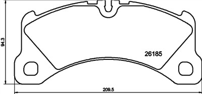 HELLA 8DB 355 040-201 Číslo výrobce: 26185. EAN: 4082300732122.