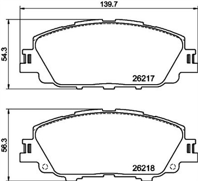 HELLA 8DB 355 040-411 Číslo výrobce: 26217. EAN: 4082300732337.