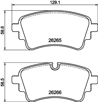 HELLA 8DB 355 040-941 Číslo výrobce: 26265. EAN: 4082300732863.