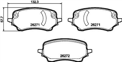 HELLA 8DB 355 040-991 Číslo výrobce: 26271. EAN: 4082300732917.