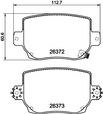 HELLA 8DB 355 041-041 Číslo výrobce: 26372. EAN: 4082300813043.
