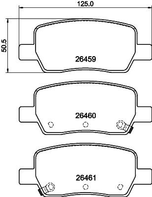 HELLA 8DB 355 044-301 Číslo výrobce: 26459. EAN: 4082300831788.