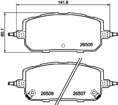 HELLA 8DB 355 044-221 Číslo výrobce: 26506. EAN: 4082300831863.