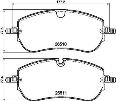 HELLA 8DB 355 044-251 Číslo výrobce: 26510. EAN: 4082300831832.