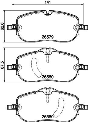 HELLA 8DB 355 044-391 Číslo výrobce: 26579. EAN: 4082300831696.