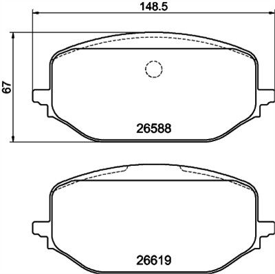 HELLA 8DB 355 044-291 Číslo výrobce: 26588. EAN: 4082300831795.
