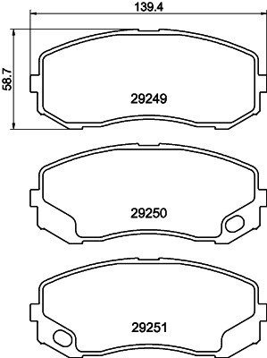HELLA 8DB 355 005-581 Číslo výrobce: 29249. EAN: 4082300349894.