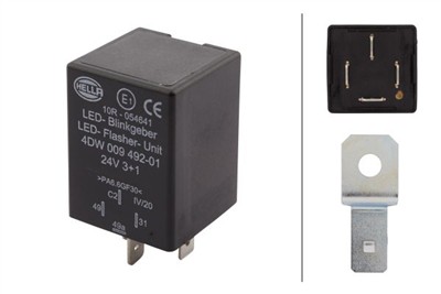 HELLA 4DW 009 492-011 EAN: 4082300242188.