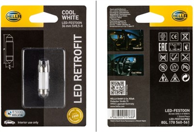 HELLA 8GL 178 560-561 Číslo výrobce: LED RETROFIT. EAN: 4082300557688.