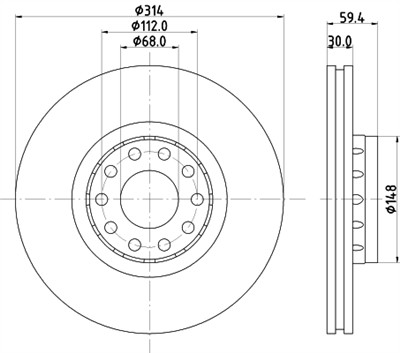 HELLA 8DD 355 127-191 Číslo výrobce: 53970PRO_HC. EAN: 4082300658989.