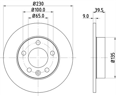HELLA 8DD 355 105-411 Číslo výrobce: 53955PRO. EAN: 4082300370072.