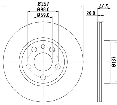 HELLA 8DD 355 127-341 Číslo výrobce: 50936PRO_HC. EAN: 4082300659139.