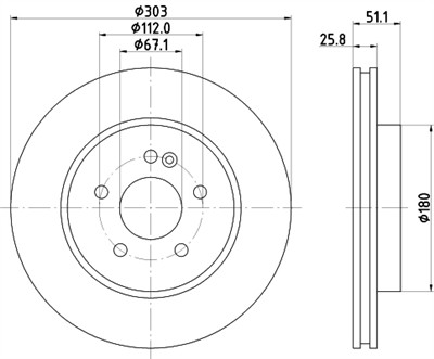 HELLA 8DD 355 129-751 Číslo výrobce: 52167PRO_HC. EAN: 4082300661545.