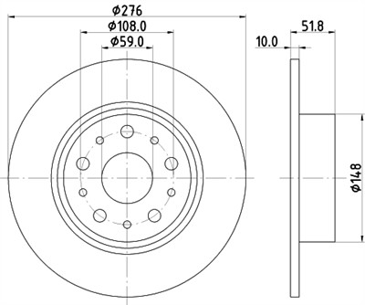 HELLA 8DD 355 106-381 Číslo výrobce: 50249. EAN: 4082300371048.