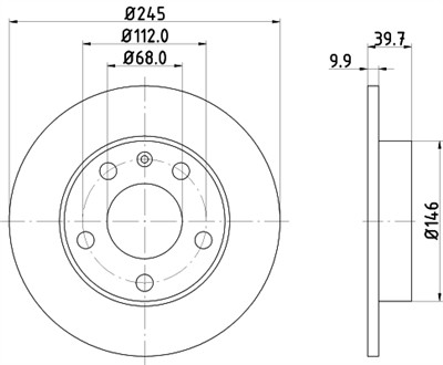 HELLA 8DD 355 107-541 Číslo výrobce: 50311PRO. EAN: 4082300372205.