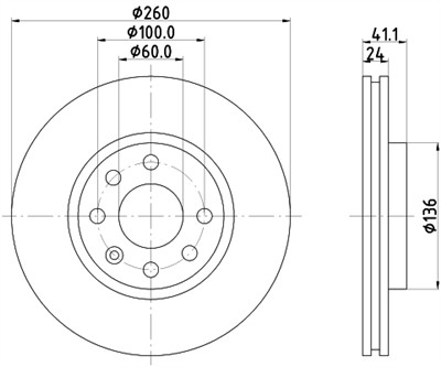 HELLA 8DD 355 127-731 Číslo výrobce: 50360PRO_HC. EAN: 4082300659528.