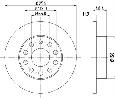 HELLA 8DD 355 109-641 Číslo výrobce: 54211PRO. EAN: 4082300374308.