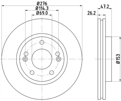 HELLA 8DD 355 110-951 Číslo výrobce: 54310. EAN: 4082300375619.