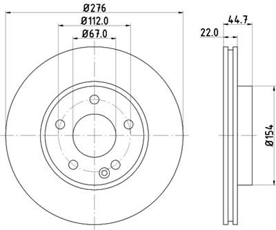 HELLA 8DD 355 111-061 Číslo výrobce: 54319PRO. EAN: 4082300375725.