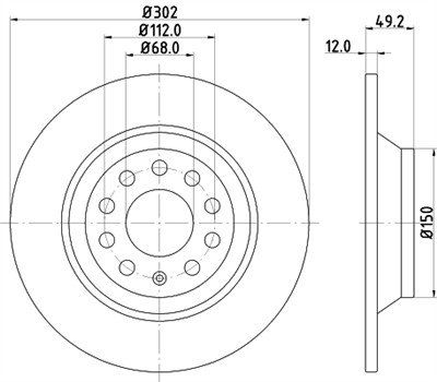 HELLA 8DD 355 111-181 Číslo výrobce: 54325PRO. EAN: 4082300375848.