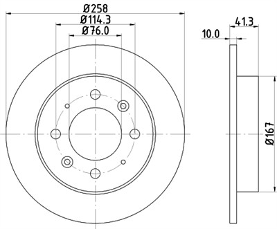 HELLA 8DD 355 111-451 Číslo výrobce: 54343. EAN: 4082300376111.