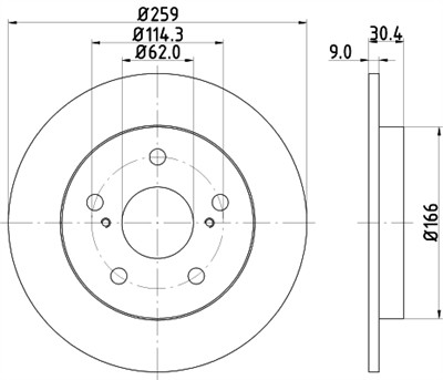 HELLA 8DD 355 118-981 Číslo výrobce: 54641PRO. EAN: 4082300494242.