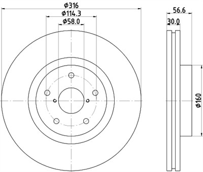 HELLA 8DD 355 116-361 Číslo výrobce: 54992PRO. EAN: 4082300381023.
