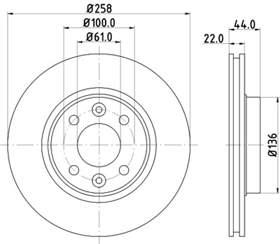 HELLA 8DD 355 129-621 Číslo výrobce: 55552PRO_HC. EAN: 4082300661415.
