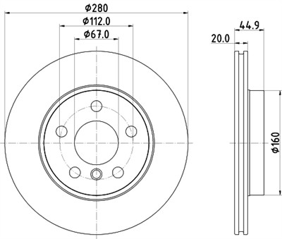 HELLA 8DD 355 132-541 Číslo výrobce: 56053PRO. EAN: 4082300736366.