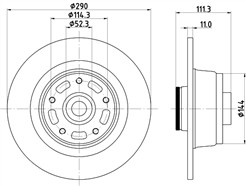 HELLA 8DD 355 133-311 PRO