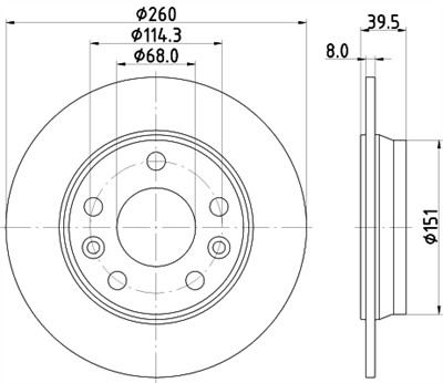 HELLA 8DD 355 133-761 Číslo výrobce: 56272PRO. EAN: 4082300737585.
