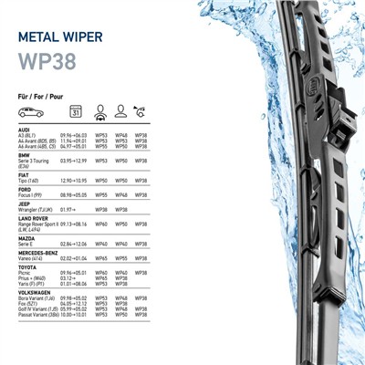 HELLA 9XW 178 878-151 Číslo výrobce: WP 15. EAN: 4082300292640.