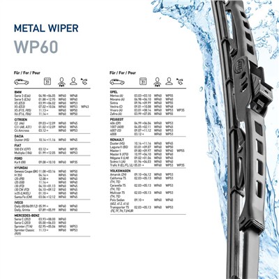 HELLA 9XW 178 878-241 Číslo výrobce: WP 24. EAN: 4082300292817.